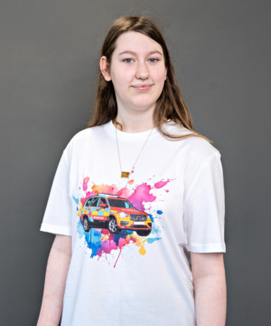 KSS Kids Rainbow Splash RRV T-Shirt – White