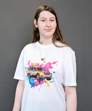 KSS Kids Rainbow Splash RRV T-Shirt – White