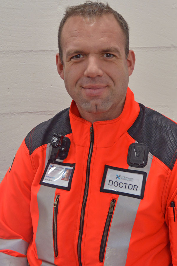 Professor Richard Lyon MBE Air Ambulance Charity Kent Surrey Sussex