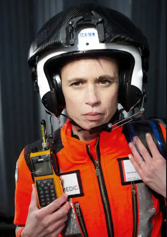 KSS HEMS Paramedic Jo Griggs