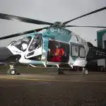 AW 169helicopter from KSS ready for a misss