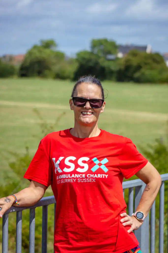 Sharni Copham roller skating 100 Miles in July
