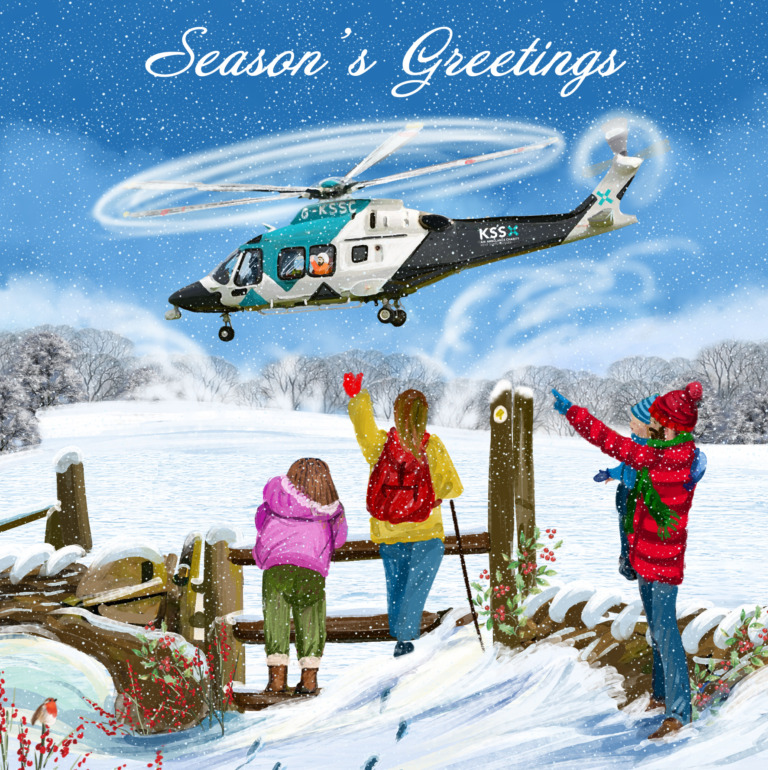 Wales air ambulance christmas cards