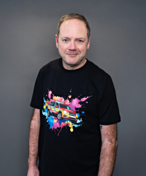 KSS Rainbow Splash RRV T-Shirt – Black