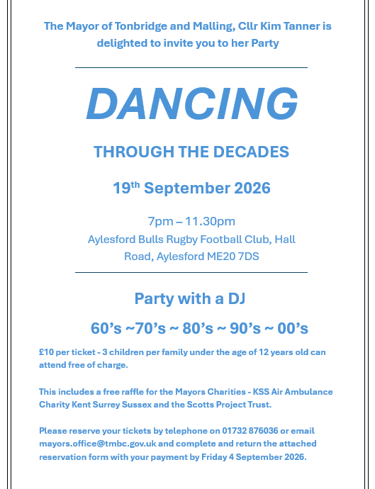 Dancing Through The Decades Poster
