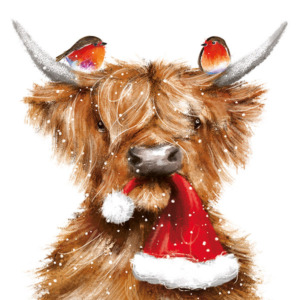 Highland Cow & Reindeer Twin Pack