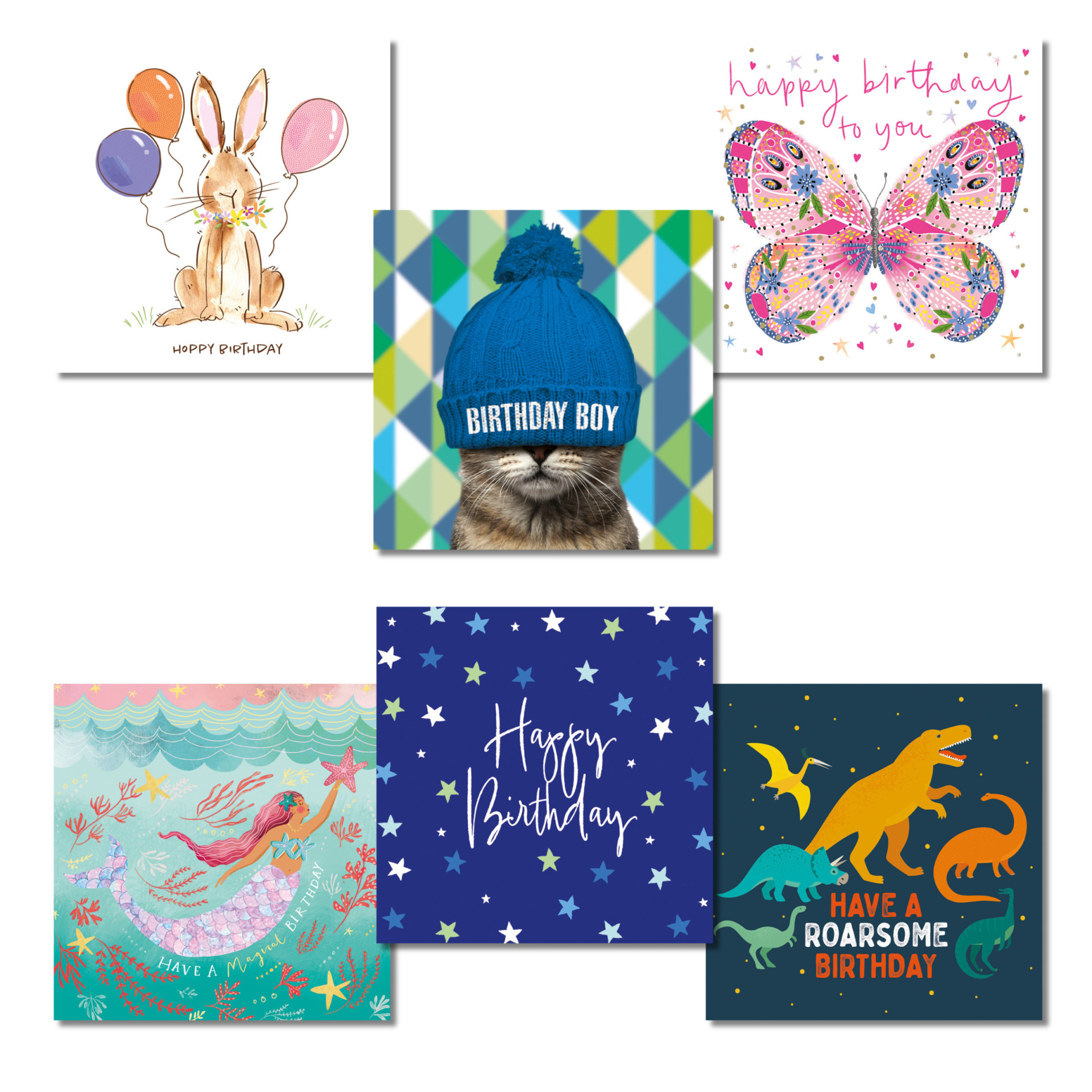 Kids Birthday Card Variety Pack