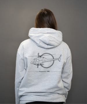 KSS 10 year Anniversary vintage style Hoodie – Heather Grey