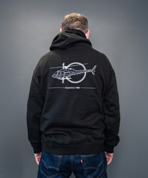 KSS 10 year Anniversary vintage style Hoodie – Black
