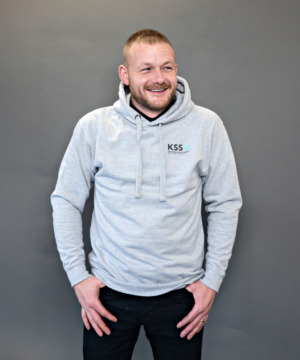 KSS Logo Hoodie – Heather Grey