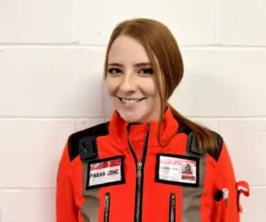 Paramedic Caroline Cox