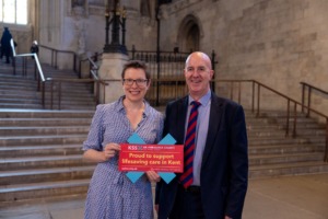 Tracey Crouch and David Welch parliament