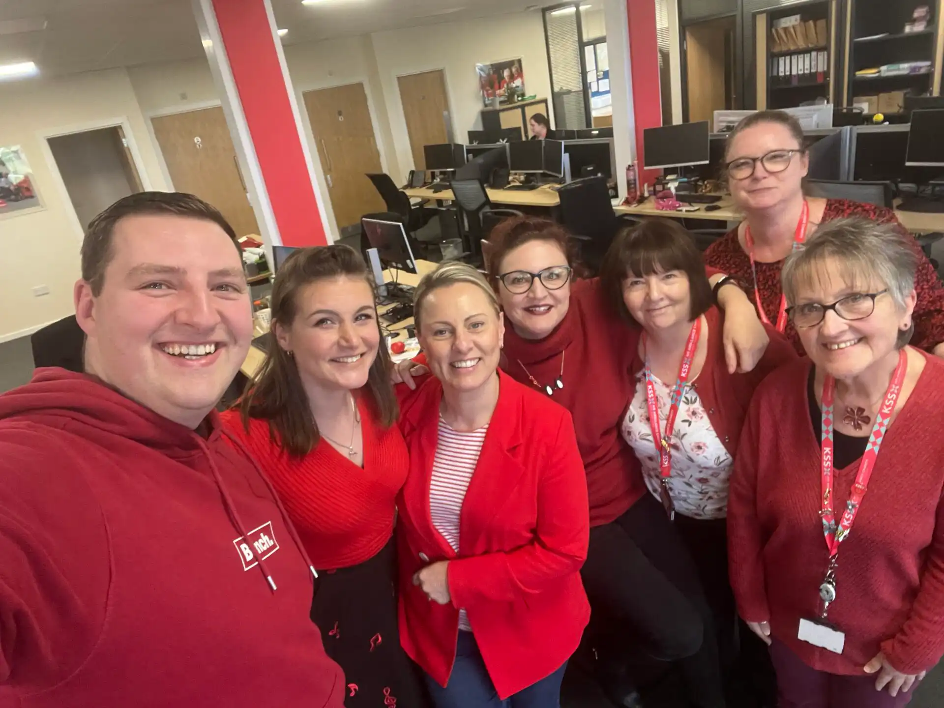 Team KSS is ready for Wear Red in Feb, are you?