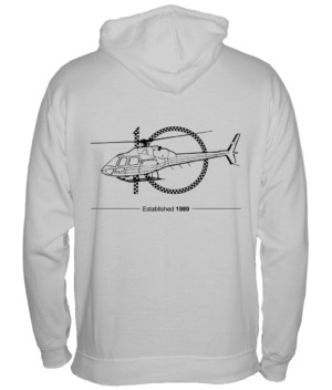 KSS 10 year Anniversary vintage style Hoodie – Heather Grey