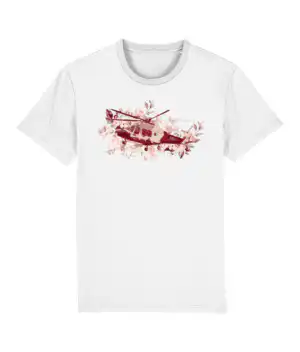 KSS Floral Heli T-Shirt - White
