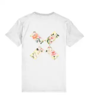 KSS Floral X on back T-Shirt