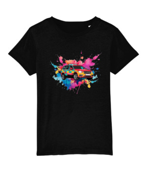 KSS Kids Rainbow Splash RRV T-Shirt – Black
