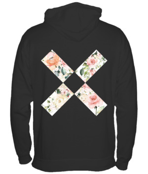 KSS Floral Logo Hoodie – Black